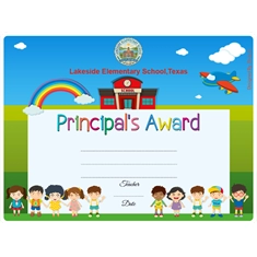 Principals Classroom Award Certificate
